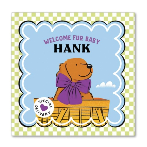 Welcome Fur Baby Customized Dog Book