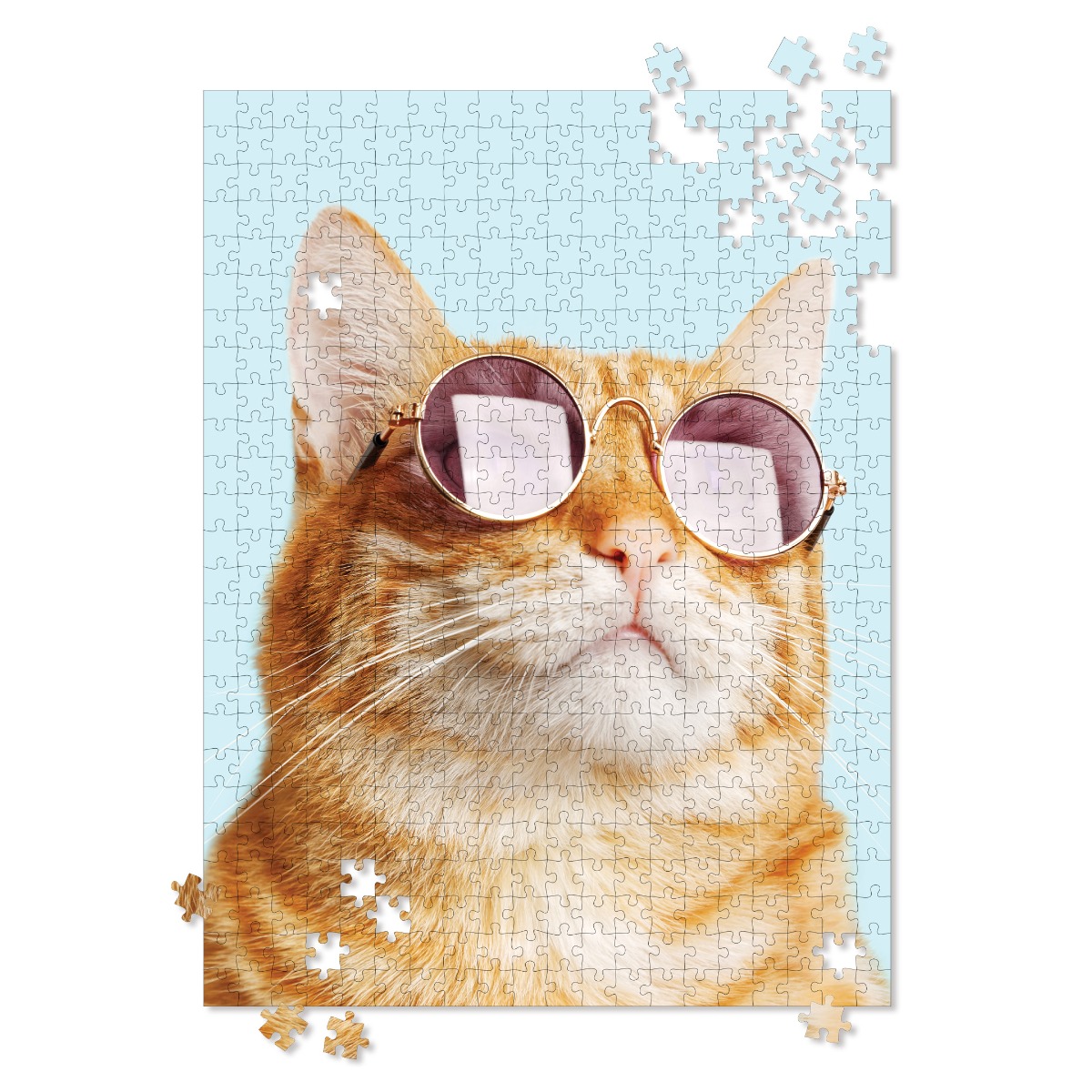 Customized Pet Photo Puzzle, Portrait / Vertical – 500 Pieces